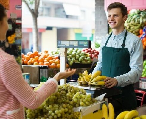 Vente dans l'alimentaire