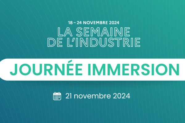 Journée immersion pour la semaine de l'industrie 2024